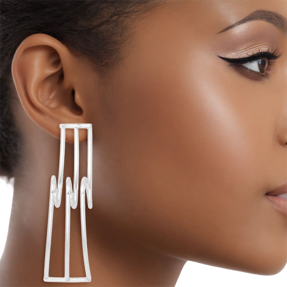 Studs Silver Spring Industrial-luxe Earrings Women